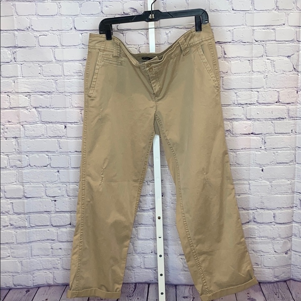 NY&Co Khaki Crop broken-in style pants 🐪